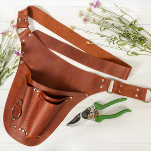 Cinturón de Cuero Personalizado para Floristas, Organizador de Herramientas para Floristería, Portaherramientas de Jardín, Venta al Por Mayor a Bajo Precio - Product Image 5
