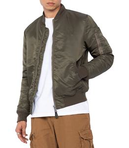Chaqueta Bomber Personalizada 100% Poliéster Transpirable con Cuello Simulado, Estilo Urbano, con Cierre, Talla Grande, para Invierno, Servicio OEM - Product Image 5