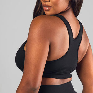 Soutien-gorge de sport asymétrique sans couture pour femme, grande taille, design unique, nouvelle collection, logo personnalisé, tendance, séchage rapide, vente en gros - Product Image 5