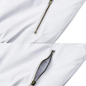 Chaqueta Bomber de Poliéster 100% para Hombre, Nueva Moda, Impermeable, Transpirable, con Capucha, Frente Alto, Color y Talla Personalizables, OEM ODM al por Mayor - Product Image 6