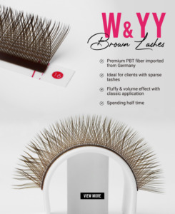 Charmlash Lash Extensions Wholesale YY W Eyelash Extensions Russian Volume Lash Extensions PBT Fiber Easy <b>Application</b> Classic - Product Image 5