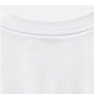 Camiseta Urbana de Manga Corta con Pedrería Estilo Hip Hop Personalizada para Hombre, Algodón Grueso, Hombros Caídos, Estilo Casual - Product Image 4