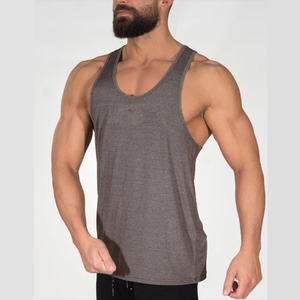 <b>Singlet</b> Workout Clothes Shirts Under Vest Undershirts Stringer Tank Top Gym Wear <b>Men</b> Tank Top - Product Image 3