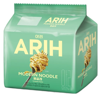 BTS Paldo Arih 6 types de nouilles modernes en sachets, CD de musique pop, plastique, papier, en coréen, pour tous les âges, KR BW-154