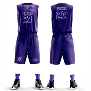 Conjunto de Uniforme de Baloncesto Personalizado CSA 2026, Calidad Premium, Sublimado, Sin Mangas, Unisex, para Adultos, Tela de Malla - Product Image 1