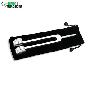 Diapasón Manual de Acero Inoxidable de Alta Calidad C-128 Hz, No Magnético, con Activador Gratuito, Instrumento de Diagnóstico de Precisión, Set CE - Product Image 1