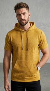 T-shirt à capuche décontracté pour la salle de sport et le quotidien - Product Image 4