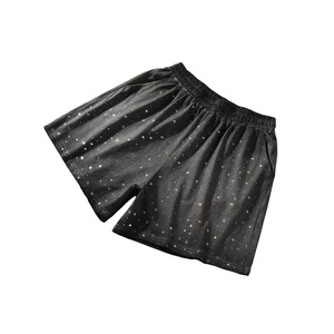 Shorts décontractés vintage oversize pour hommes, style pop classique, en coton éponge délavé à l'acide, impression personnalisée, 420 g/m² - Product Image 1