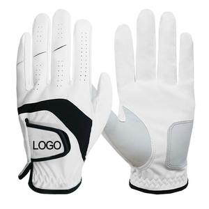 Gants de golf pour gaucher personnalisés en cuir lavable de qualité supérieure avec une adhérence optimale pour hommes – Vente en gros usine - Product Image 6