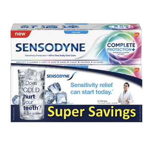 Sensodyne Protection Complète Menthe Fraîche/ Souffle Frais 3 x 100g Menthe Fraîche - Product Image 2