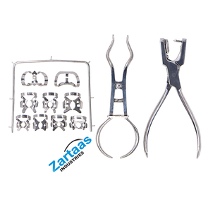 1 Set Manual Stainless Steel Dental Dam Perforator <b>Hole</b> <b>Puncher</b> Pliers Dental Rubber Barrier Tool Set Teeth Care Orthodontic - Product Image 4
