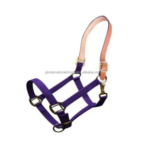 Harnais pour chevaux en nylon personnalisé OEM, confortable, double épaisseur, sangle en nylon épaisse, harnais en nylon réglables pour chevaux - Product Image 2
