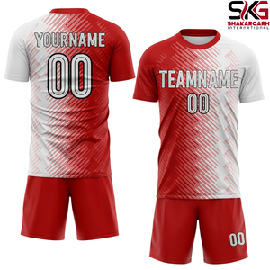 Conjunto de Uniforme de Fútbol Personalizado – Camiseta y Pantalones Cortos de Fútbol Sublimados para Equipos - Product Image 6