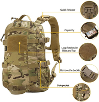 Sac de voyage tactique en toile unisexe léger de grande capacité, imperméable, thermique, pour le sport, la chasse en plein air, nouvelle tendance