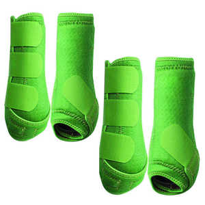 Bottes de protection pour les jambes de cheval, équipement vétérinaire, protections tendineuses en néoprène, fournitures équestres, soins du cheval - Product Image 2