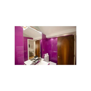 High Gloss Back Painted Glass Colour Sheets Scratch Resistant Glossy Finish for Home Office Interior Design - Product Image 3