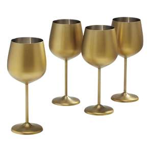 Juego de 2 Copas de Champán de Cobre Martillado Hechas a Mano de Lujo, Elegantes Copas de Vino de Metal para Cócteles y Bar - Product Image 4