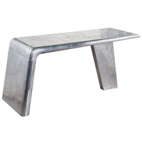 Bureau d'écriture en aluminium personnalisable Aviator Aircraft Wing pour la maison, le bureau et l'hôtel