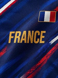 Maillot de football de France personnalisé avec nom et numéro, maillot de football personnalisé pour hommes, femmes et enfants - Product Image 4