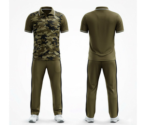 High Quality Team <b>Cricket</b> Wear with Personalized Printing | Men Women Youth <b>Cricket</b> Wears Polo Shirt and Trouser Full Team - Product Image 3