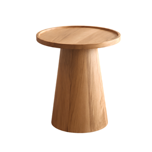 Luxurious Minimalist Eco-Friendly Foldable Convertible Round <b>Solid</b> <b>Wood</b> Dining <b>Table</b> with 4 Seating Capacity by Rachel & Natalie - Product Image 5