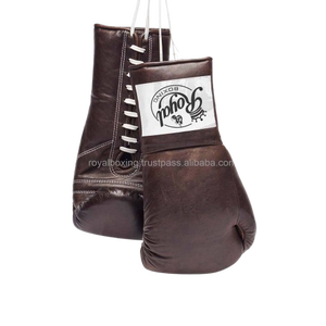 Jumeaux professionnels en cuir avec logo personnalisé pour femmes en gros noir concevez vos propres gants de boxe - Product Image 5