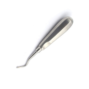Elevador dental profesional Apexo curvo a la izquierda para extracción de raíces, instrumento de acero inoxidable reutilizable para cirugía dental y oral - Product Image 5