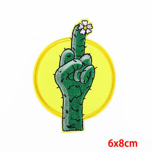 Wholesale Embroidered Patch Custom Iron On Sew On Woven Badge Personalized Embroidery Applique for Clothing Bags Hats <b>Jackets</b> - Product Image 4
