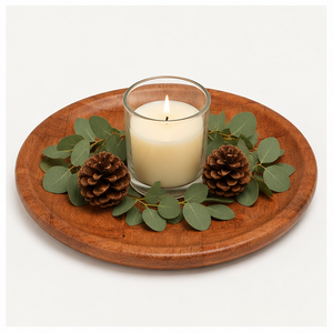 Assiettes de présentation rondes en bois tressé faites à la main, écologiques, modernes, 100 pièces, taille personnalisée, pour décoration de table de mariage et de fête - Product Image 4