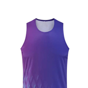 Uniformes de Atletismo Personalizados al por Mayor para Adultos, Duraderos, de Secado Rápido, Transpirables, 100% Poliéster, en Venta - Product Image 5