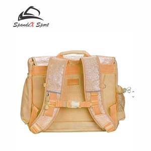 กระเป๋าเด็กแบบ unisex ลายกลิตเตอร์  วัสดุโพลีเอสเตอร์  ความจุ 20 ลิตร  สายสะพายไหล่โค้งมน  ซิปปิด  หูหิ้วแบบยืดหดได้  รับสกรีนโลโก้ - Product Image 2