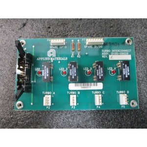 AMAT 0100-09029 Turbo Interconnect PCB Rev E - Équipements et pièces semi-conducteurs d'occasion fiables à l'échelle mondiale - Product Image 6
