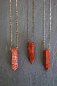 Perles de jaspe rouge pour la fabrication de bijoux Collier de perles Mala de jaspe rouge naturel coupé sur mesure sur le prix en gros par le fournisseur indien - Product Image 2