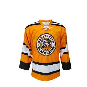 Camiseta de Hockey sobre hielo sublimada para hombre, 100% poliéster, a la moda, venta al por mayor - Product Image 1