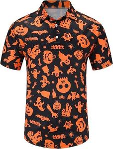 High Quality Printed Golf Polo <b>Tshirts</b> Mens <b>Polyester</b> Sport Breathable Hawaii PoloShirts - Product Image 5