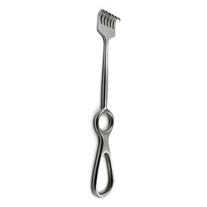 Retractor Quirúrgico Volkman de Acero Inoxidable Alemán de 6.18 Pulgadas, Afilado por un Lado, Seis Puntas, para Uso en Cirugía General - Product Image 5