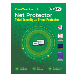 <b>Net</b> Protector Total Security 2026 Antivirus | 1 User | 2-Year Subscription | ZeroV DeepLearn AI Protection | <b>for</b> | Stock | - Product Image 1