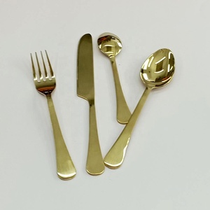 Meilleure vente, ensemble d'ustensiles en acier inoxydable avec manche au design antique, style royal - Product Image 1