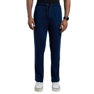 Pantalon de jogging multi-poches pour homme, coupe ample et décontractée, en coton et polyester, style streetwear - Product Image 1