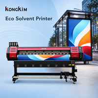 Imprimante à solvant écologique Kongkim pour l'impression grand format de signalétique, d'autocollants de voiture et de graphiques muraux