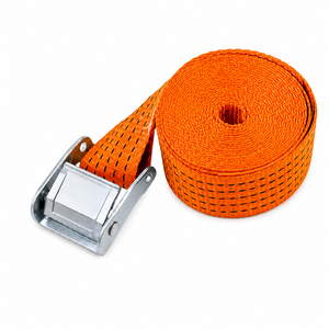 Cam Buckle Lashing Strap 50mm PolyesterHookless for Truck <b>Cargo</b> Transport Heavy Duty Factory Direct Supplier - Product Image 5
