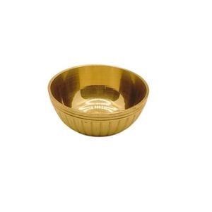 Elegante Tazón de Latón, Plato de Servir de Metal Premium para Cocina Moderna, Comedor, Restaurante, Exhibición en Mesa - Product Image 1