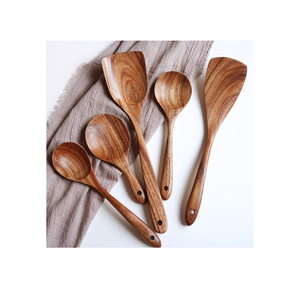 Petite cuillère en bois faite à la main, cuillère en bois naturel, cuillère à dessert, cuillère à café, fournisseur du Vietnam - Product Image 2