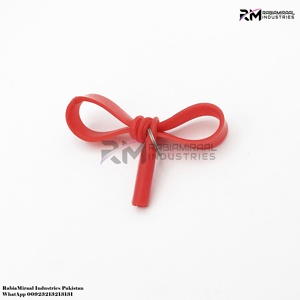 Pulsera de goma de color rojo para pinzas, pinzas de extensión de pestañas, brazaletes, bandas protectoras, colores personalizados - Product Image 4