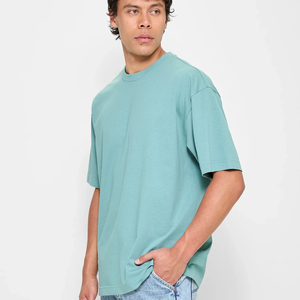 เสื้อยืดโอเวอร์ไซส์ผ้าฝ้ายแท้ 100% รุ่นใหม่ล่าสุด คุณภาพสูง ขายดี รับผลิตตามแบบ สตรีทแวร์แฟชั่น - Product Image 3