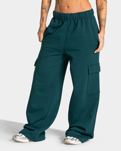 Pantalon de jogging droit à rayures latérales pour femme, personnalisé, en tissu doux de haute qualité, fabrication OEM ODM de vêtements - Product Image 3