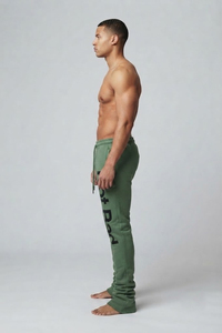 Pantalones Deportivos de Hombre, Corte Ajustado, con Cordón, Bolsillos y Estilo Jogger, Largos, para Descansar - Product Image 3