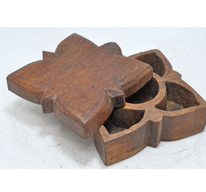 Wood Masala Spice <b>Box</b> New Design And Acrylic Lid 9 Compartments Leak Proof Eco-Friendly Dishwasher Safe Spice <b>Box</b> - Product Image 4
