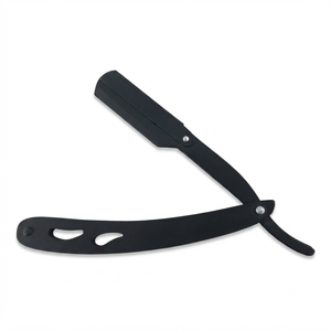 มีดโกนหนวดแบบเปลี่ยนใบมีดได้ พับเก็บได้ สำหรับโกนหนวดโดยช่างตัดผม - Product Image 6