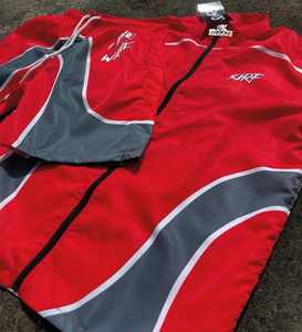 Custom Logo Zip Windbreaker Hoodie Jacket Sweatsuits Winter Streetwear Lightweight Jogging Stacked Sweatpants Men Shortset - Product Image 2